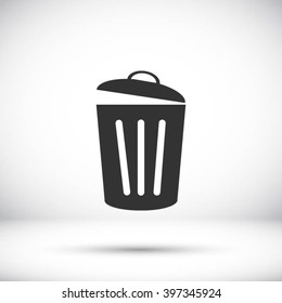 Trash can icon