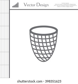Trash can icon