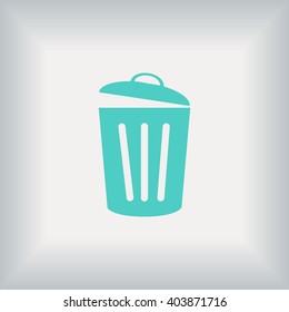 Trash can icon