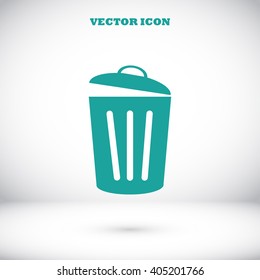 Trash can icon