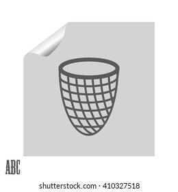 Trash can icon