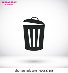 Trash can icon