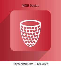 Trash can icon