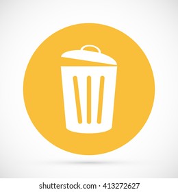 Trash can icon