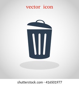 Trash can icon
