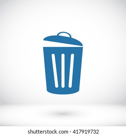 Trash can icon