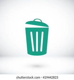 Trash can icon