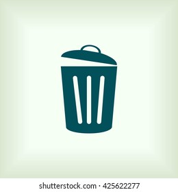 Trash can icon
