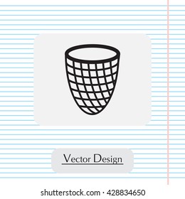 Trash can icon