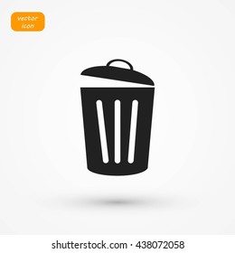 Trash can icon