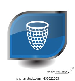 Trash can icon