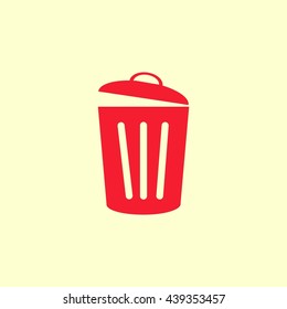 Trash can icon