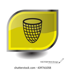 Trash can icon