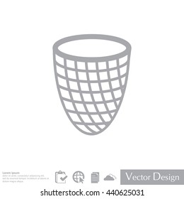Trash can icon