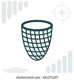 Trash can icon