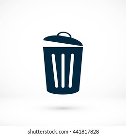 Trash can icon