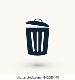 Trash can icon