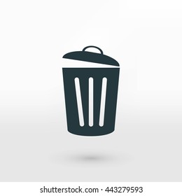 Trash can icon