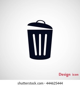 Trash can icon