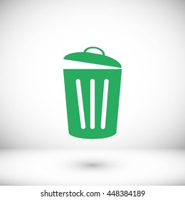 Trash can icon