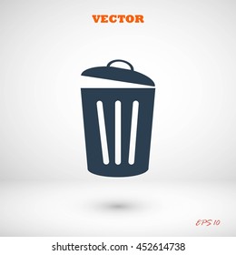 Trash can icon