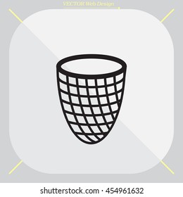 Trash can icon