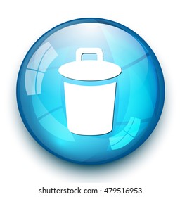 Trash can icon