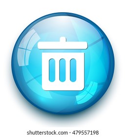 Trash can icon