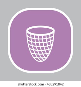 Trash can icon