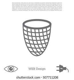 Trash can icon