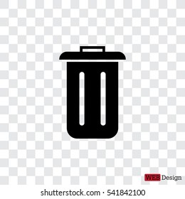 Trash can icon