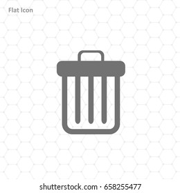 Trash can icon