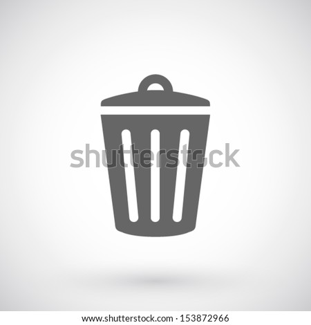 Trash can icon