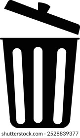 conjunto de iconos de papelera. Vector de símbolos de papelera 