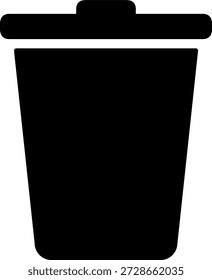 Icono de papelera para la acción del Borrar y la gestión de eliminación de archivos