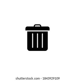 Trash can icon, Delete line icon symbol vector