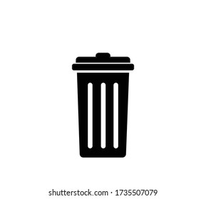 Trash can icon, delete icon vector illustration eps 10