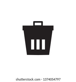 trash can icon design template