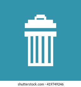 Trash Can Icon. Eps-10.