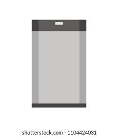 Trash can icon isolated on white background. vector illustration.