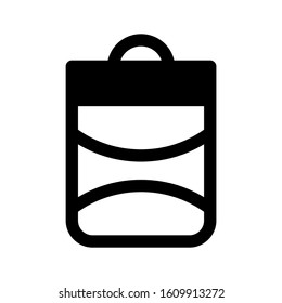 trash can icon isolated sign symbol vector illustration - high quality black style vector icons
