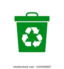 Trash can icon – stock vector