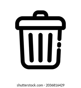 trash can icon or symbol