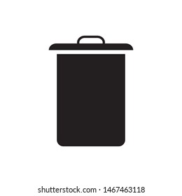 trash can icon vector design template
