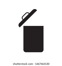 trash can icon vector design template