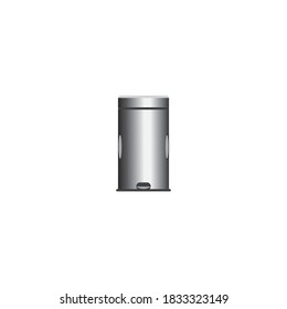 Trash Can icon vector design illustration Background