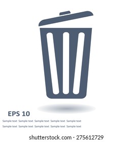 Trash Can Icon Vector Eps10 260nw 275612729 