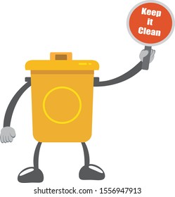 trash can icon - Vector, Sign and Symbol for Design, Presentation, Website, or Application Elements