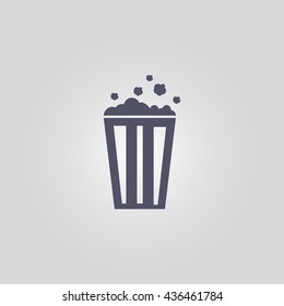 trash can icon. vector. sign