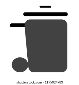 Trash Can icon.Vector